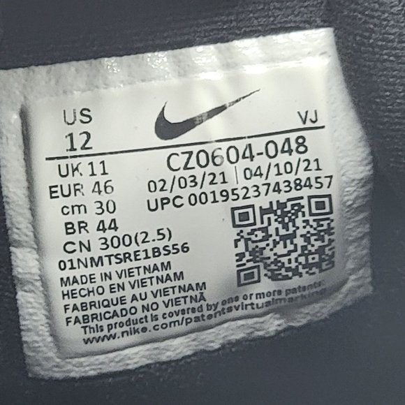Nike Superrep Go 2 Mens 12 Black Running Athletic Shoes CZ0604-048 main image 10
